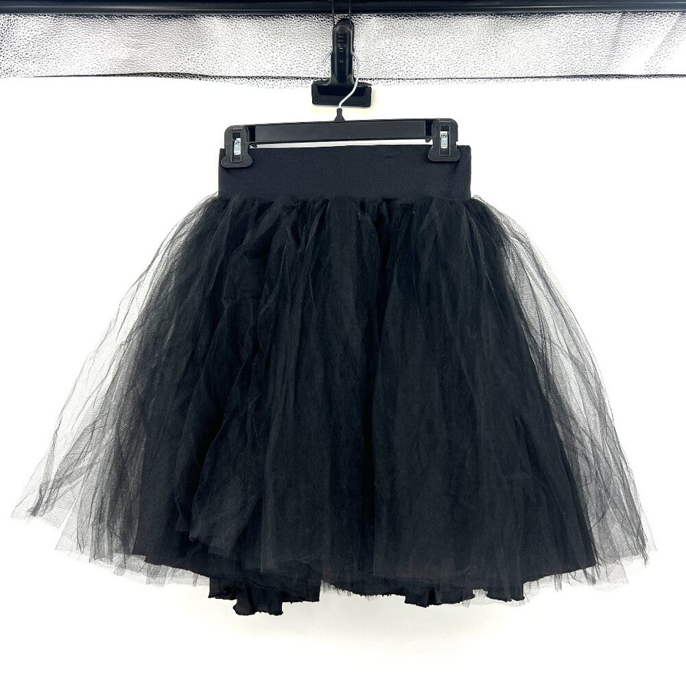 NWT Natalie Black Full Layered Tutu M/L